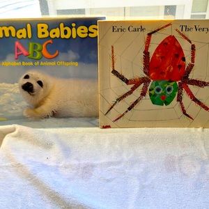 Delightful set of 2 children’s softcover books.